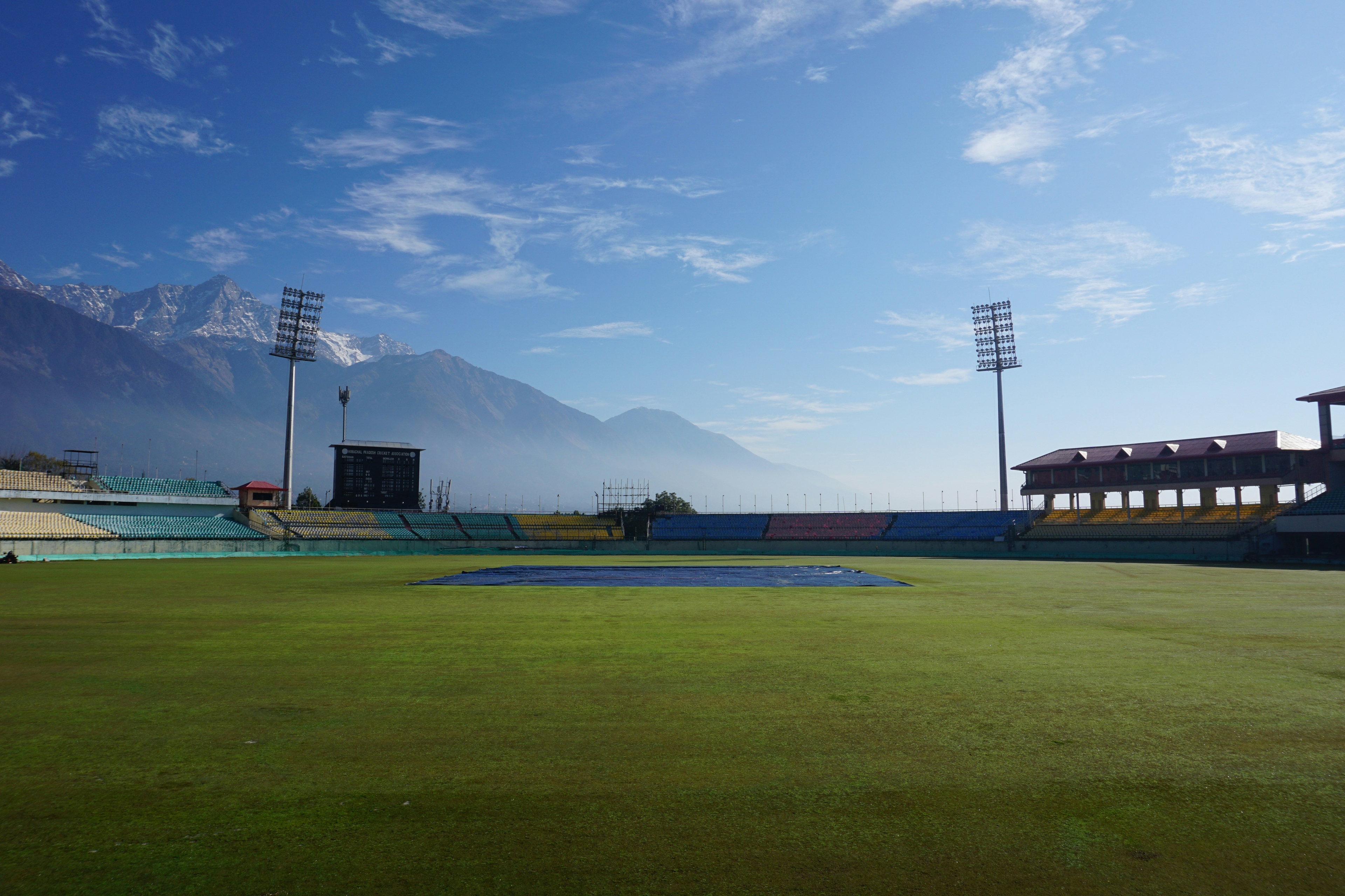 Cricket stadium background